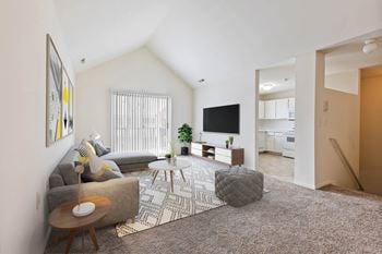 Living room with tv